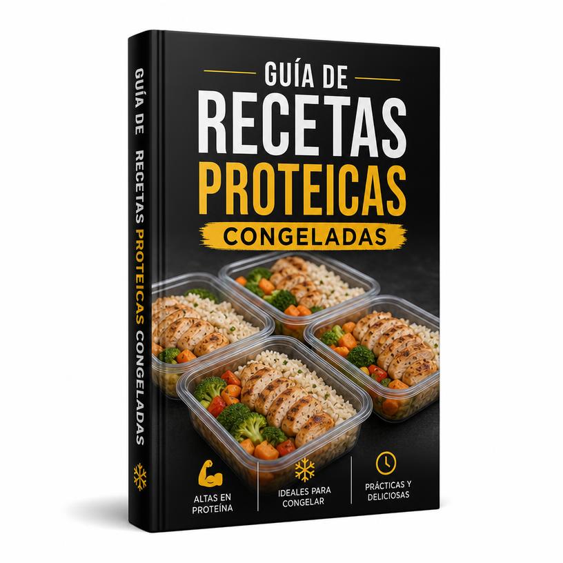 Guía de recetas proteicas congeladas