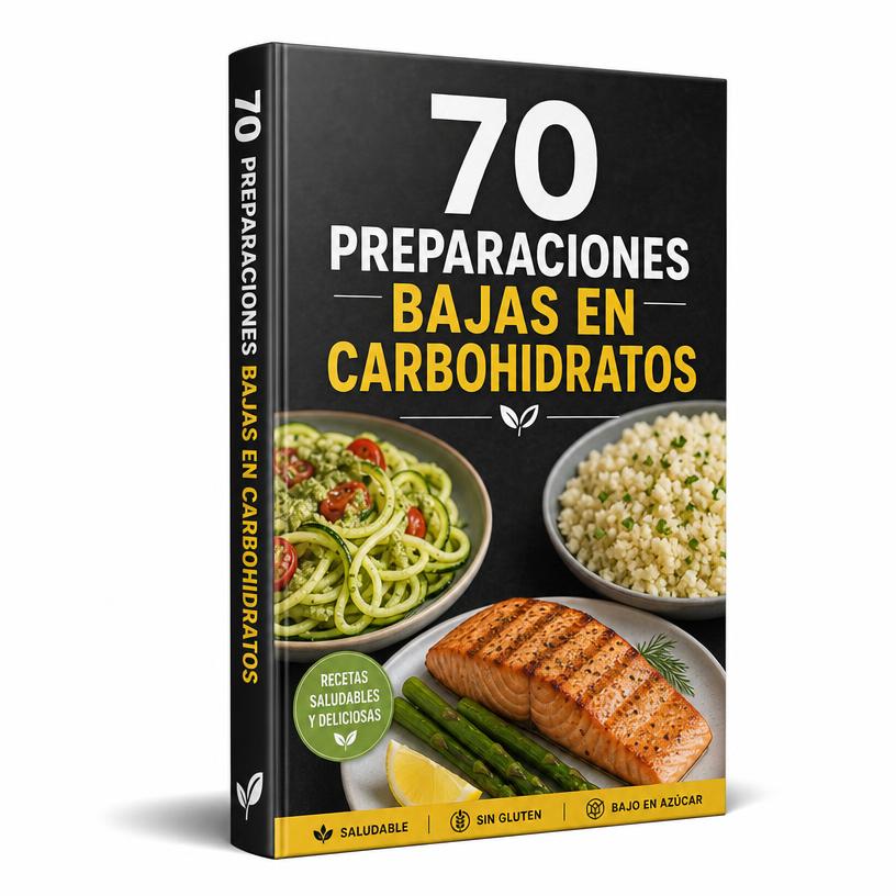 70 preparaciones bajas en carbohidratos